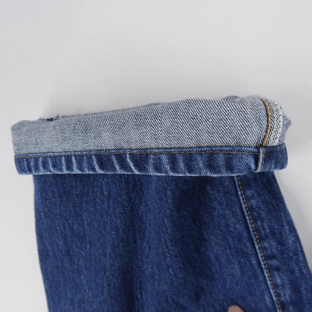 Vintage Levis 501 Jeans Mens 36x30 (34x26) Blue Original Fit Straight Button Fly - Picture 11 of 14